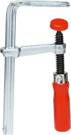 Sargento en G Bosch con mango ergonómico rojo.