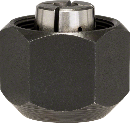 Tuerca de pinza Bosch de 6 mm de diámetro y 27 mm de ancho de llave.