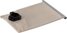 Bolsa para polvo Bosch para recoger eficazmente el serrín.