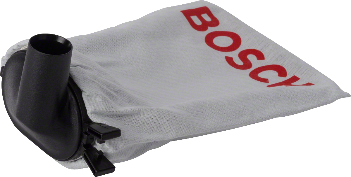 Bolsa para polvo Bosch para recoger restos de herramientas.