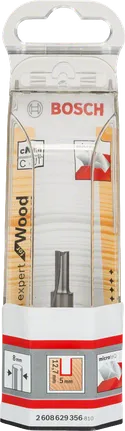 Broca recta Bosch Expert para madera de 5 mm de carburo sólido.