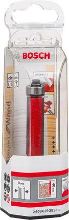 Broca para acabado laminado Bosch Expert for Wood de 8 mm.