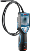 Cámara de inspección Bosch GIC 120 C con pantalla de 3,5 pulgadas.