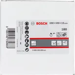 Disco de lijado de láminas Bosch 100x100x19 mm, grano 180.