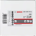 Disco de lijado de láminas Bosch de 100x100x19 mm y grano 240.