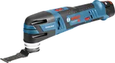 Herramienta múltiple inalámbrica Bosch GOP 12V-28 con hoja Starlock.