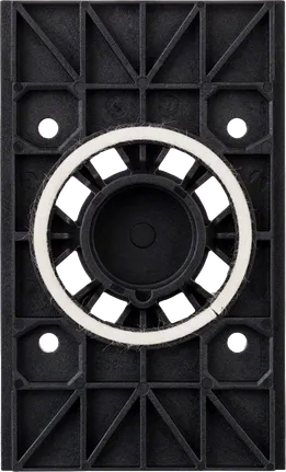 Plato orbital Bosch 80x130 mm para herramientas de lijado.