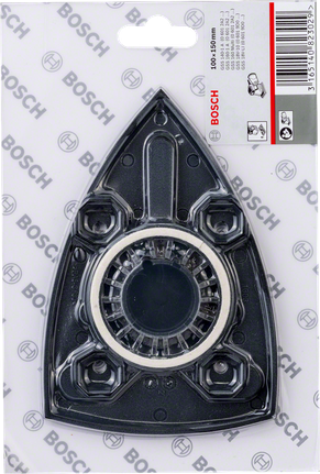 Placa lijadora Bosch Delta de 100×150 mm.