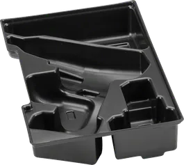 Inserto Bosch para almacenamiento y organización de herramientas.