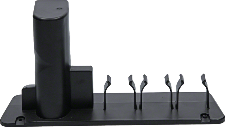 Soporte Bosch de 244 mm para organizar accesorios de herramientas eléctricas.