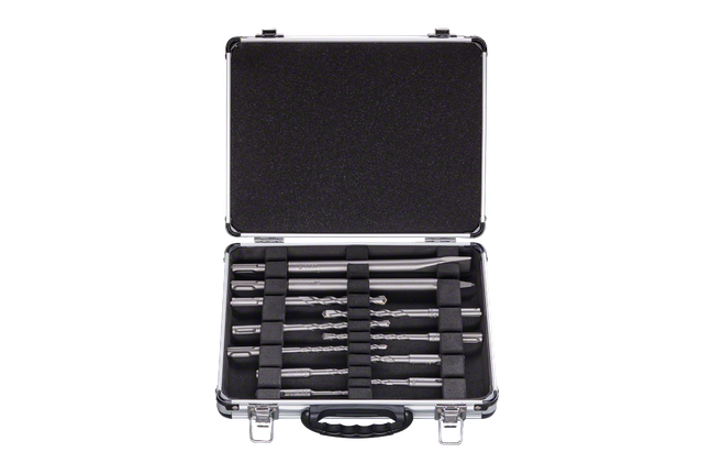 Juego de 11 brocas SDS plus de Bosch .