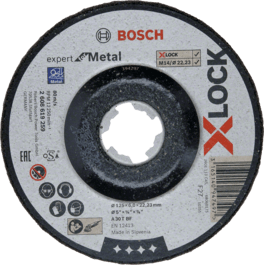 Disco de desbaste Expert for Metal con X-LOCK