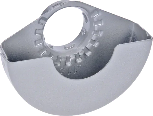 Protector de corte Bosch 115 mm para seguridad de amoladoras angulares.