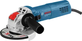 Amoladora angular Bosch GWX 750 con disco X-LOCK.