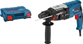 Taladro percutor rotativo Bosch GBH 2-28 con maletín de transporte.