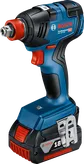 Atornillador de impacto inalámbrico Bosch GDX 18V-200, motor sin escobillas.