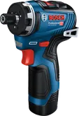 Atornillador inalámbrico Bosch GSR 12V-35 HX, diseño compacto.