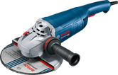 Amoladora angular Bosch GWS 22-230 P con mango ergonómico.