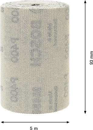 Rollo de red de lija Bosch EXPERT M480 93 mm G 400.