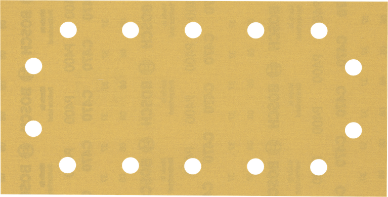 Papel de lija Bosch EXPERT C470 14 agujeros grano 400.
