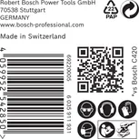 Embalaje de papel de lija Bosch EXPERT C470.