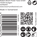 Embalaje de papel de lija Bosch C470 115 x 230 mm.