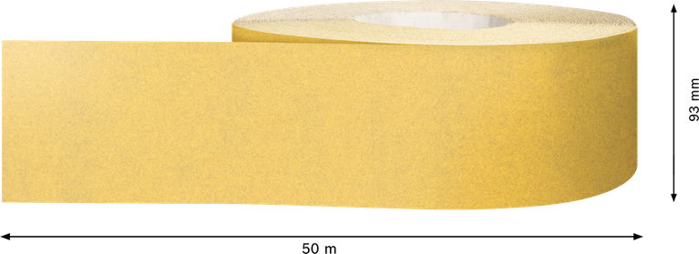 Rollo de papel lija Bosch EXPERT C470 93mm x 50m G240.