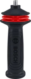 Mango Bosch EXPERT para control de vibraciones M10, negro con anillo rojo.