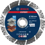 Disco de corte de diamante multimaterial Bosch EXPERT de 180 mm.