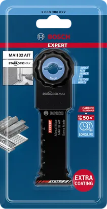 Hoja multiherramienta Bosch Expert MetalMax MAII 32 AIT 70 x 32 mm.