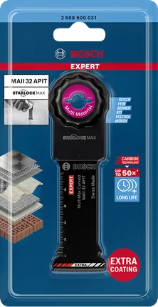 Hoja multiherramienta Bosch 32 mm Expert MultiMax.