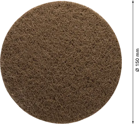 Disco de vellón grueso Bosch EXPERT N880 150 mm marrón.