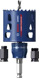 Kit de inicio para sierra de corona multimaterial Bosch EXPERT de 51 mm.