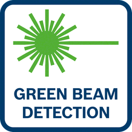 Detección de haz verde 