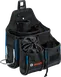 Bolsa de herramientas Bosch GWT 4 con múltiples bolsillos.