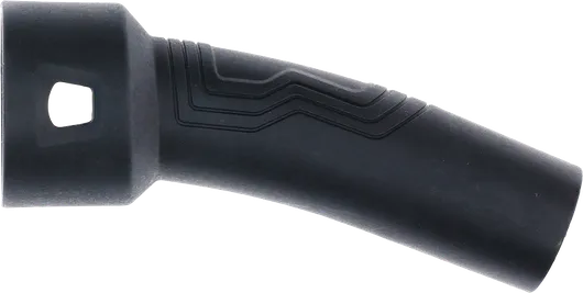 Tubo acodado antiestático Bosch para extracción de polvo.