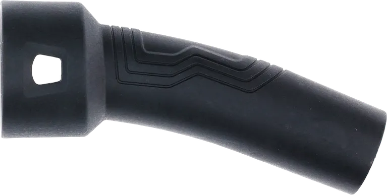 Tubo acodado antiestático Bosch para extracción de polvo.