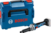 Amoladora recta a batería Bosch GGS 18V-10 SLC con maletín.