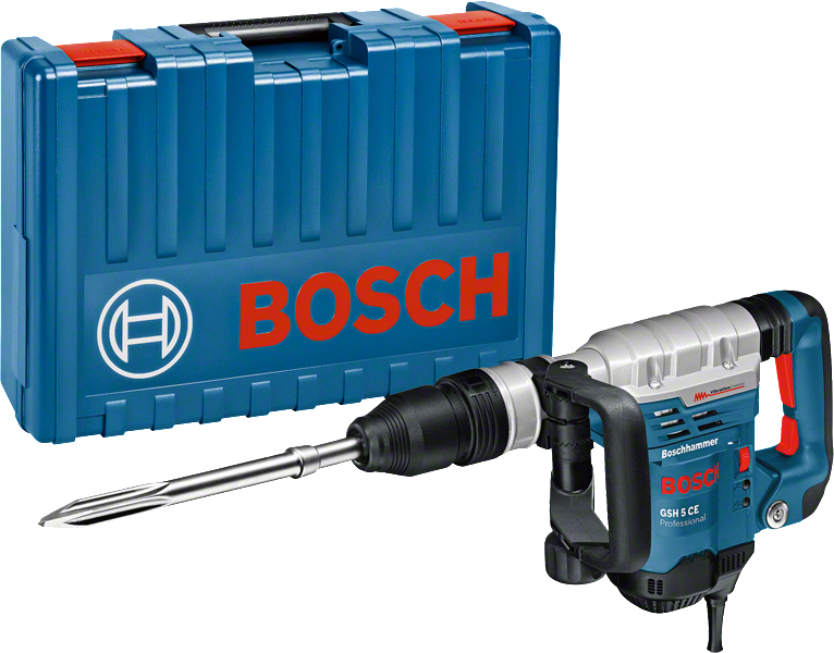 Sembrar Impermeable Granjero GSH 5 CE Martillo demoledor SDS max | Bosch Professional