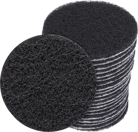 Juego de almohadillas de limpieza Bosch PRO UF para preparación de superficies.