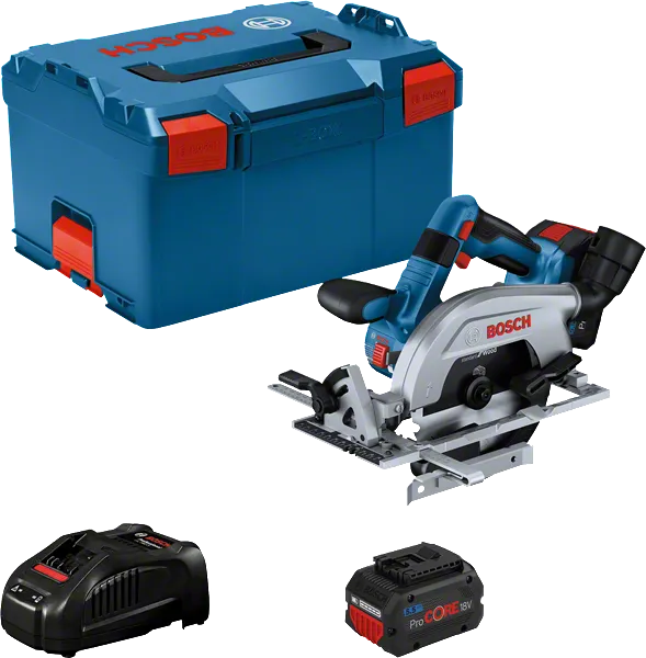 Juego de sierra circular inalámbrica Bosch GKS 18V-57-2 L.