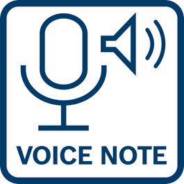  Micrófono y altavoz integrados para grabación de notas de voz