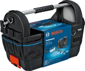 Juego combinado de herramientas manuales Bosch GWT 20 en bolsa de transporte.