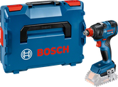 Atornillador de impacto Bosch GDX 18V-200 con estuche de transporte.