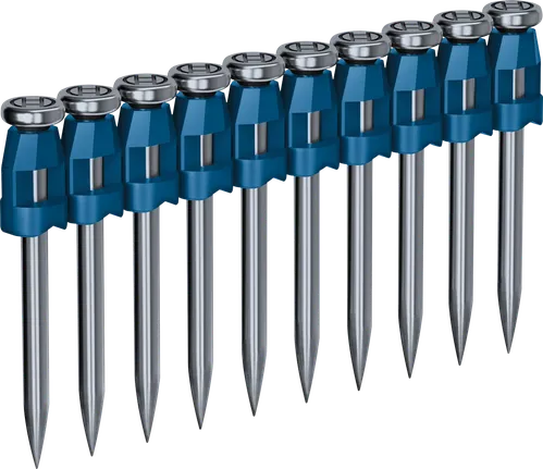 Clavos Bosch NB-38 en tiras de 3/8″.