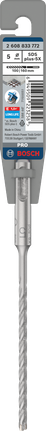 Broca para taladro percutor Bosch PRO SDS plus-5X 5×100×160 mm.