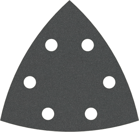 Hoja de lija Bosch PRO F355 93 mm G240 con 6 agujeros.