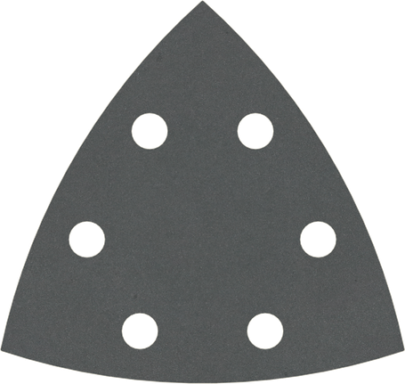 Hoja de lija Bosch PRO F355 93 mm G400 con 6 agujeros.