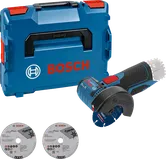 Juego de amoladora angular inalámbrica Bosch GWS 12V-76.