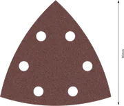 Hoja de lija Bosch PRO F460 93x93 mm grano 180.